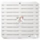 Caillebotis de douche Blanc 55x55cm TATAY