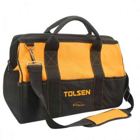 Sac à outils ouvert 15 poches Tolsen 80112 - Bricoland