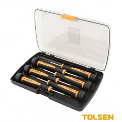 Jeu de 6 mini tournevis de précision TOLSEN