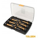 Jeu de 6 mini tournevis de précision TOLSEN