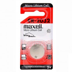 Pile plate CR2032 MAXELL