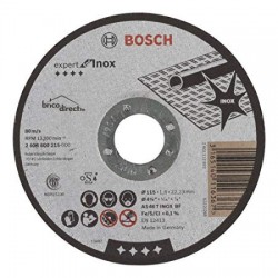 Disque de coupe pour Inox 115mm BOSCH