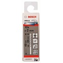 Jeu de 10 Mèches Métaux 2.0mm HSS-G BOSCH