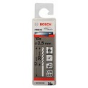 Jeu de 10 Mèches Métaux 2.5mm HSS-G BOSCH