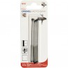 Pack de 5 lames de scie à chantourner standard pour métaux Dremel MS53
