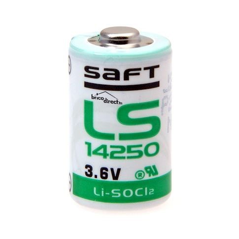Pile Lithium LS14250 1/2AA 3.6V 1.2AH SAFT