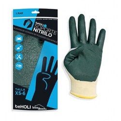 Paire de gants en Nitrile pour le bricolage BEHOLI Taille XL