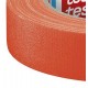 Ruban en tissu recouvert d'acrylique TESA Orange Fluo 25Mx19mm