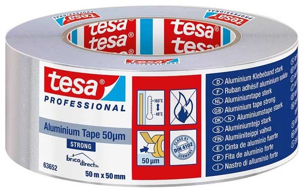 Adhésif Aluminium 50 microns TESA disponible en TUNISIE