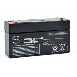 Batterie Plomb AGM S 6V-1.2Ah NX