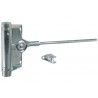 Ferme-porte à ressort Argent pour porte lourde IBFM 91002
