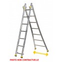 Echelle transformable 2 plans 2x8 marches T2 CENTAURE/DUARIB