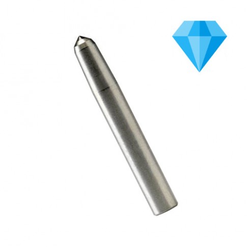 Fraise en diamant brasé pour pierre à Quartz, 6.35/12.7mm, 5 pièces, outils  d'ébavurage CNC, fraise à bout droit - AliExpress