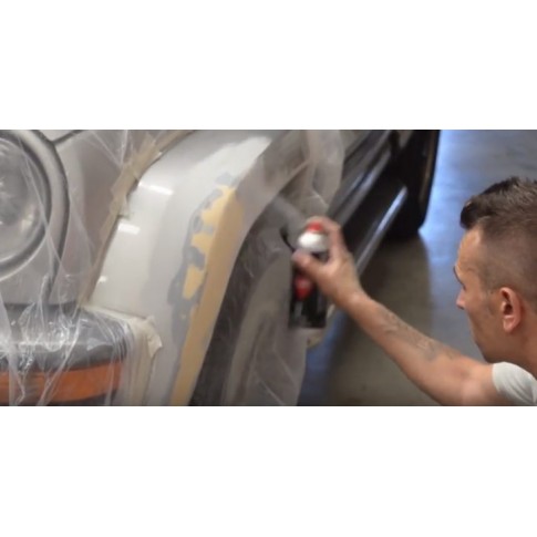Mastic acrylique carrosserie Gris en spray PINTYPLUS