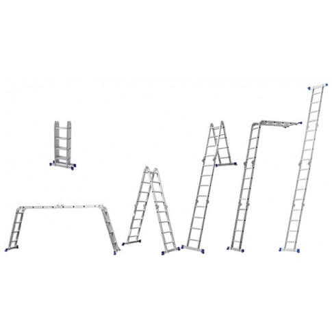 Echelle Multifonctions en aluminium 470cm 4x4