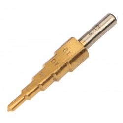Fraise 5 étages HSS de Ø4mm à Ø12mm TOLSEN