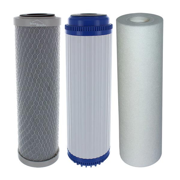 Kit de cartouches filtre osmoseur fontaine ZIP avec filtre dynamiseur