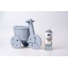 Peinture CHALK PAINT en Spray Bleu Indigo 400ml PINTY PLUS