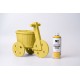 Peinture CHALK PAINT en Spray Jaune Moutarde 400ml PINTY PLUS