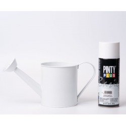Peinture Synthétique en Spray blanc 400ml PINTY PLUS