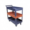 Chariot servante d'atelier 3 plateaux HARDEN