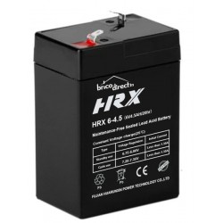 Batterie Etanche Plomb 6V-4,5Ah T1 HRX