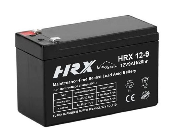 Batterie Etanche Plomb 12V-9Ah T1 HRX disponible en Tunisie