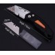 Cutter en Aluminium pliable à lame trapézoïdale HARDEN
