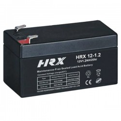 Batterie Plomb AGM 12V-1.2Ah T1 HRX