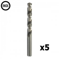 Pack de 5 Mèches Inox et métaux 9.0mm ECEF TEKNO XP