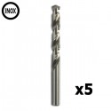 Pack de 5 Mèches Inox et métaux 9.0mm ECEF TEKNO XP