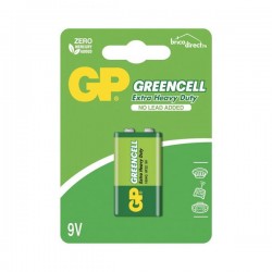 Pile 9V GP GreenCell Extra Heavy Duty