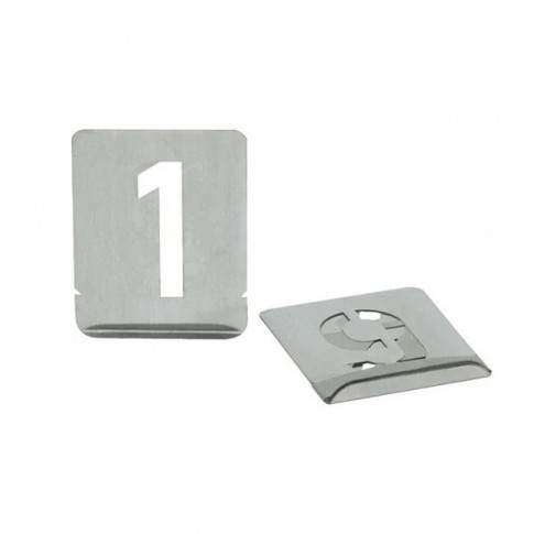 Pochoir de marquage 10 chiffres 50mm