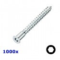 Pack de 1000 vis d'assemblage pointues 5x50