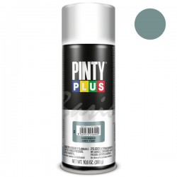 Peinture Synthétique en Spray gris 400ml PINTY PLUS