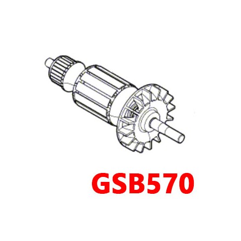 Induit Rotor 1619PB4803 BOSCH