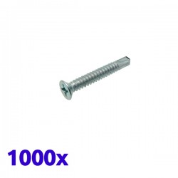Pack de 1000 vis autoperceuses 4.2x25 à tête fraisée