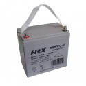 Batterie Plomb Gel cyclique 12V-55Ah HRX