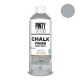 Peinture CHALK PAINT en Spray Gris Charbon 400ml PINTY PLUS