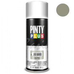 Peinture Synthétique en Spray gris perle 400ml PINTY PLUS