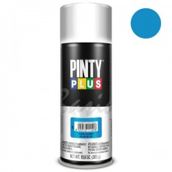 Peinture Synthétique en Spray bleu clair 400ml PINTY PLUS