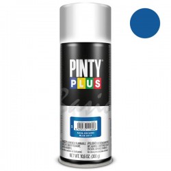 Peinture Synthétique en Spray bleu foncé 400ml PINTY PLUS