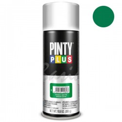 Peinture Synthétique en Spray vert sapin 400ml PINTY PLUS
