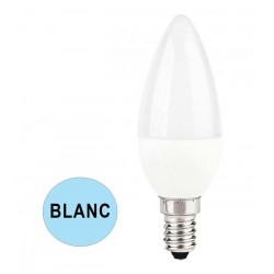 Ampoule de lustre E14 LED BLANC 6W PROLIGHT