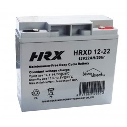 Batterie AGM cyclique 12V-22Ah HRX