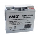 Batterie Plomb Gel cyclique 12V-22Ah HRX