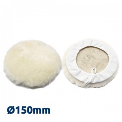 Bonnet peau de mouton à corde pour polisseuse 150mm