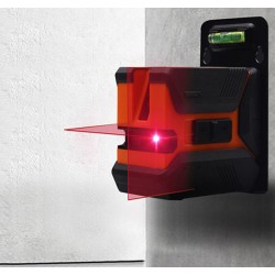Laser rouge en croix à nivellement automatique HARDEN
