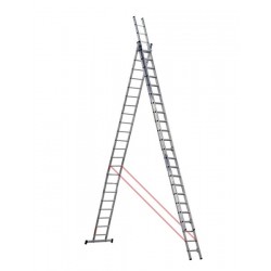 Echelle triple en aluminium 3x6m LITAN