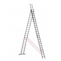 Echelle triple en aluminium 3x6m LITAN